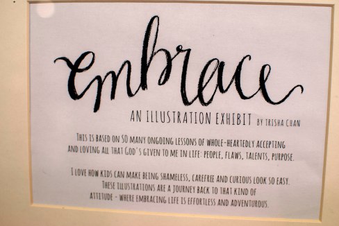 share & do good embrace sign