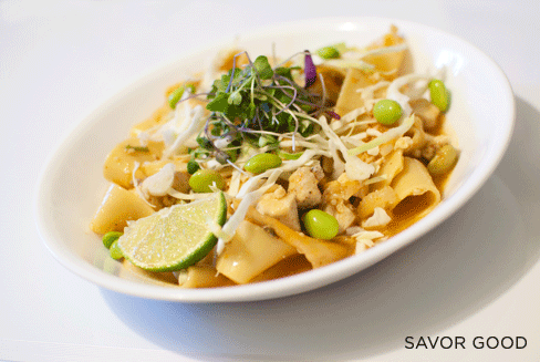 Savor Good Pan Asian Pappardelle recipe
